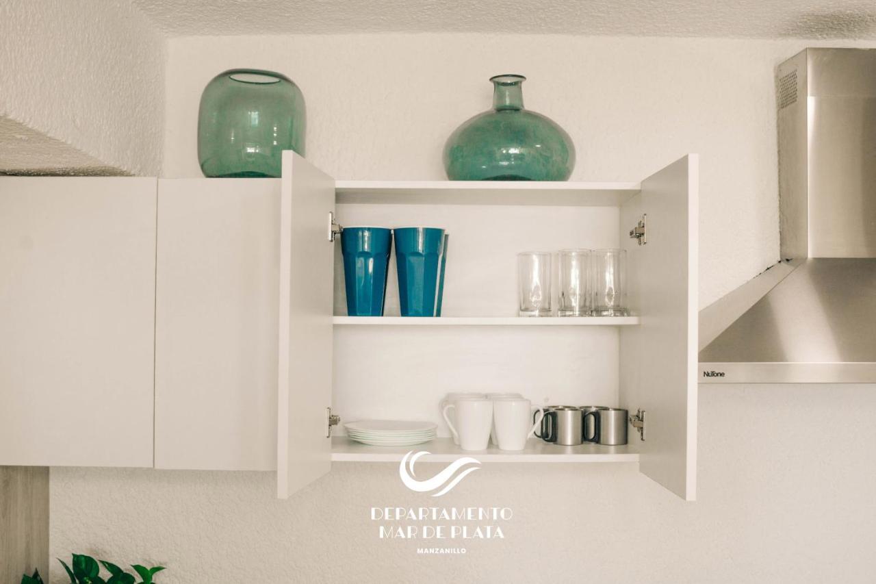 Hermoso Departamento Nuevo A 50 Metros De Playa!! Manzanillo Dış mekan fotoğraf
