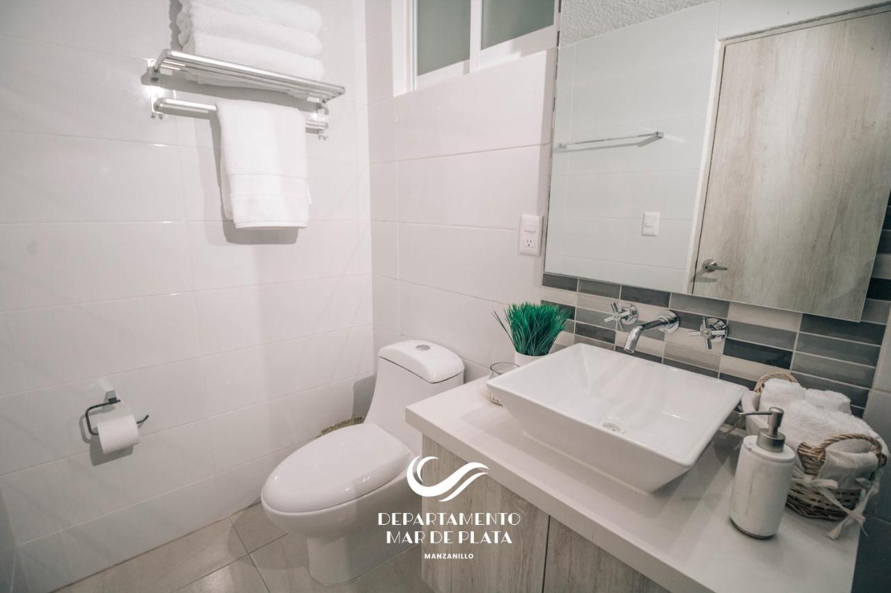 Hermoso Departamento Nuevo A 50 Metros De Playa!! Manzanillo Dış mekan fotoğraf