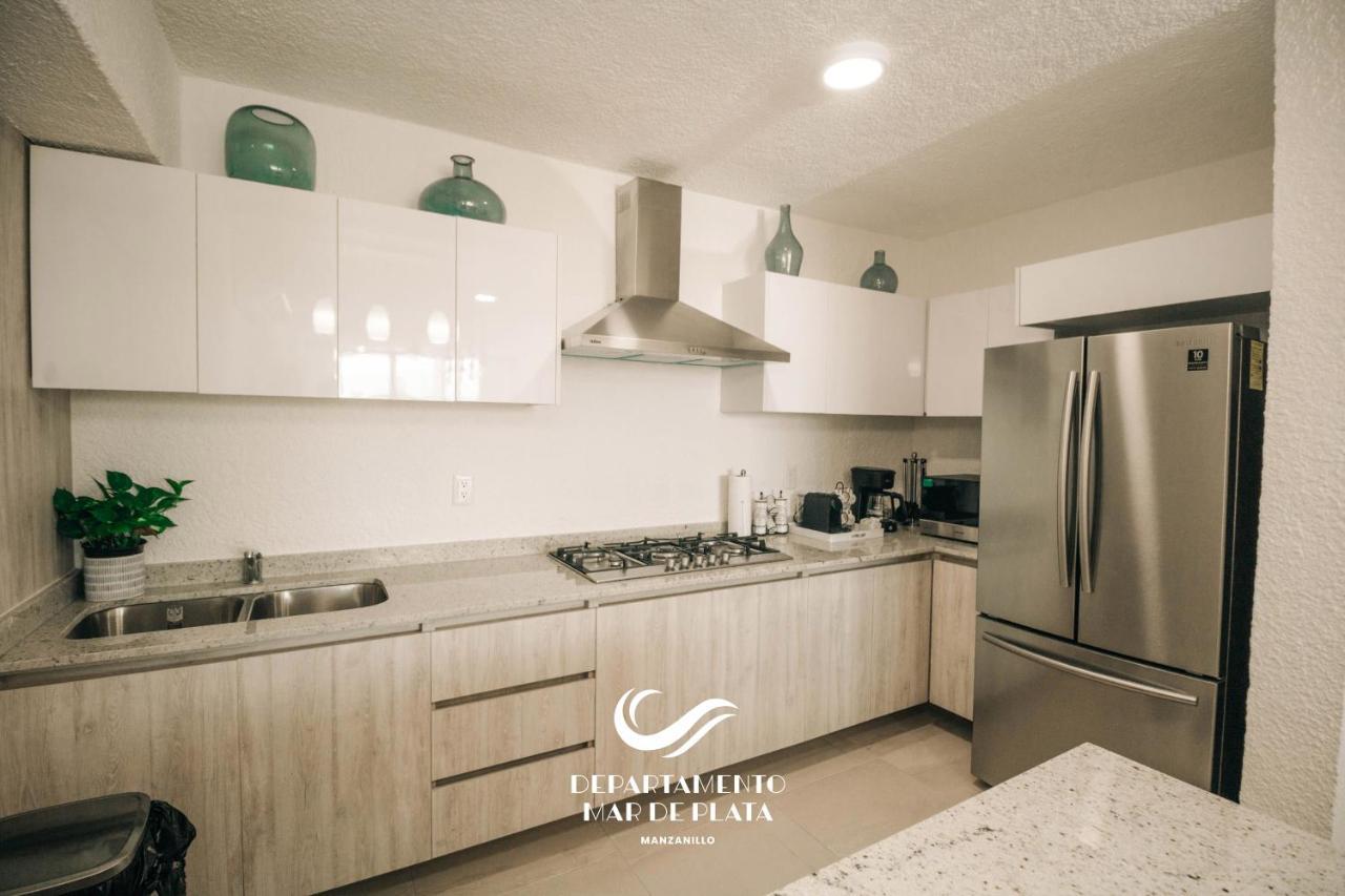 Hermoso Departamento Nuevo A 50 Metros De Playa!! Manzanillo Dış mekan fotoğraf