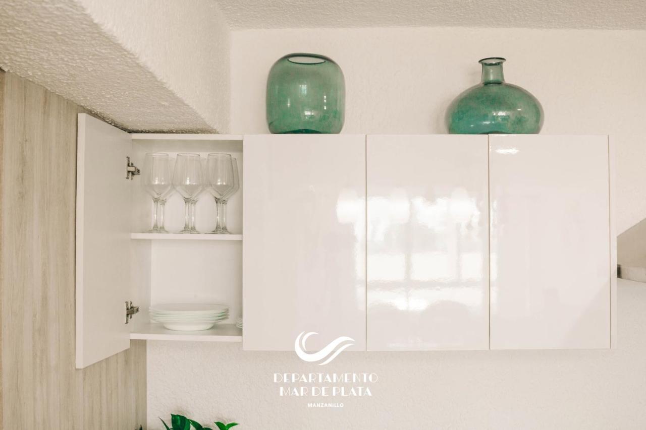 Hermoso Departamento Nuevo A 50 Metros De Playa!! Manzanillo Dış mekan fotoğraf