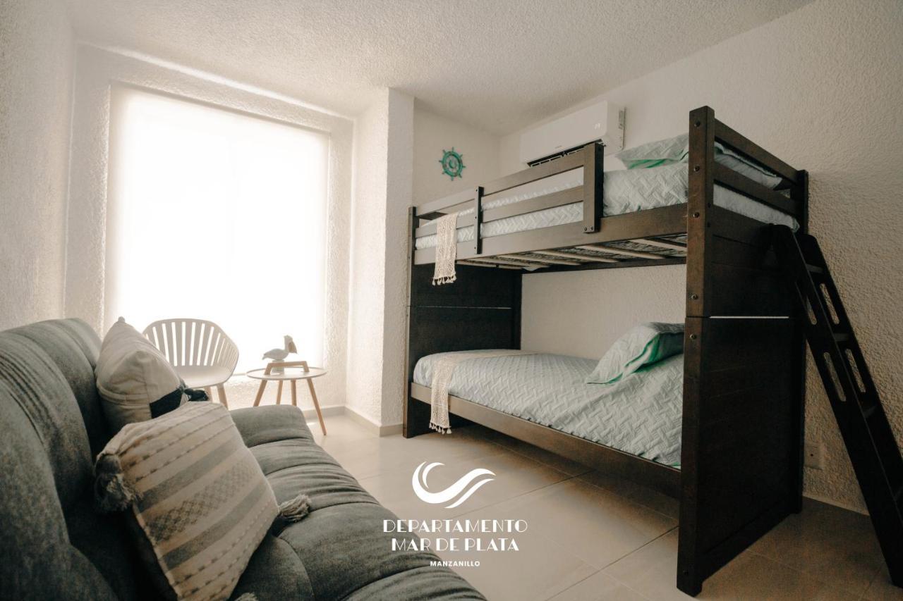 Hermoso Departamento Nuevo A 50 Metros De Playa!! Manzanillo Dış mekan fotoğraf