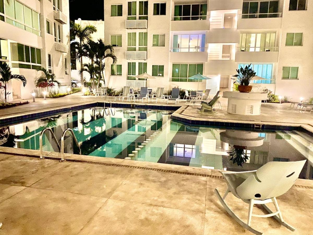 Hermoso Departamento Nuevo A 50 Metros De Playa!! Manzanillo Dış mekan fotoğraf